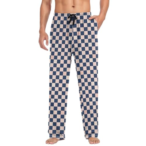 GuoChe Men Pajama Bottoms Sleeping Pyjamas Men with pockets for Fall Xmas Gifts Small3