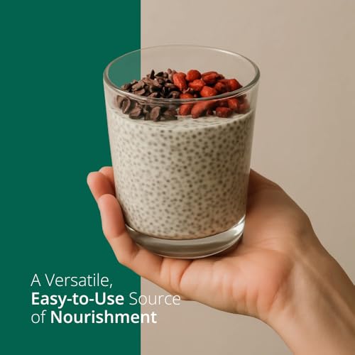 Intenson Chiasamen, 1000 g, Natürlich reich an Ballaststoffen und pflanzlichem Protein, Vegan, Glutenfrei, Ohne Zuckerzusatz, GMO-frei