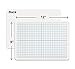 Dry Erase XY Axis Graph Lap Boards 9”X12” for Student and Classroom Use, Math whiteboards (Double Sided White Boards) Erasers Included (12 Pack Graph)