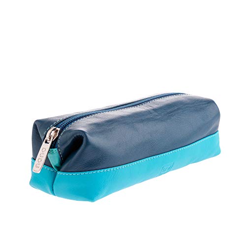 DUDU Astuccio Portapenne e Matite in Vera Pelle