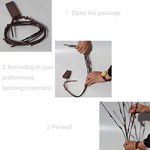 2 Pack Branch Lights - Led Branches Battery Powered Decorative Lights Tall Vase Filler Willow Twig Lighted Branch For Home Decoration Warm White - 29 Inches 20 Led Lights (Branches Light) #TOP5