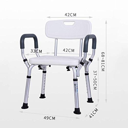 Tabouret de bain réglable CHEWYNP contre le risque de chute senior - 3