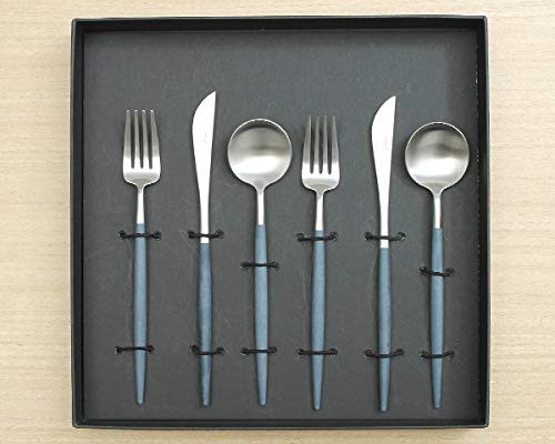 Amazon | クチポール(Cutipol) GOA/ゴア ブルー デザート6点セット