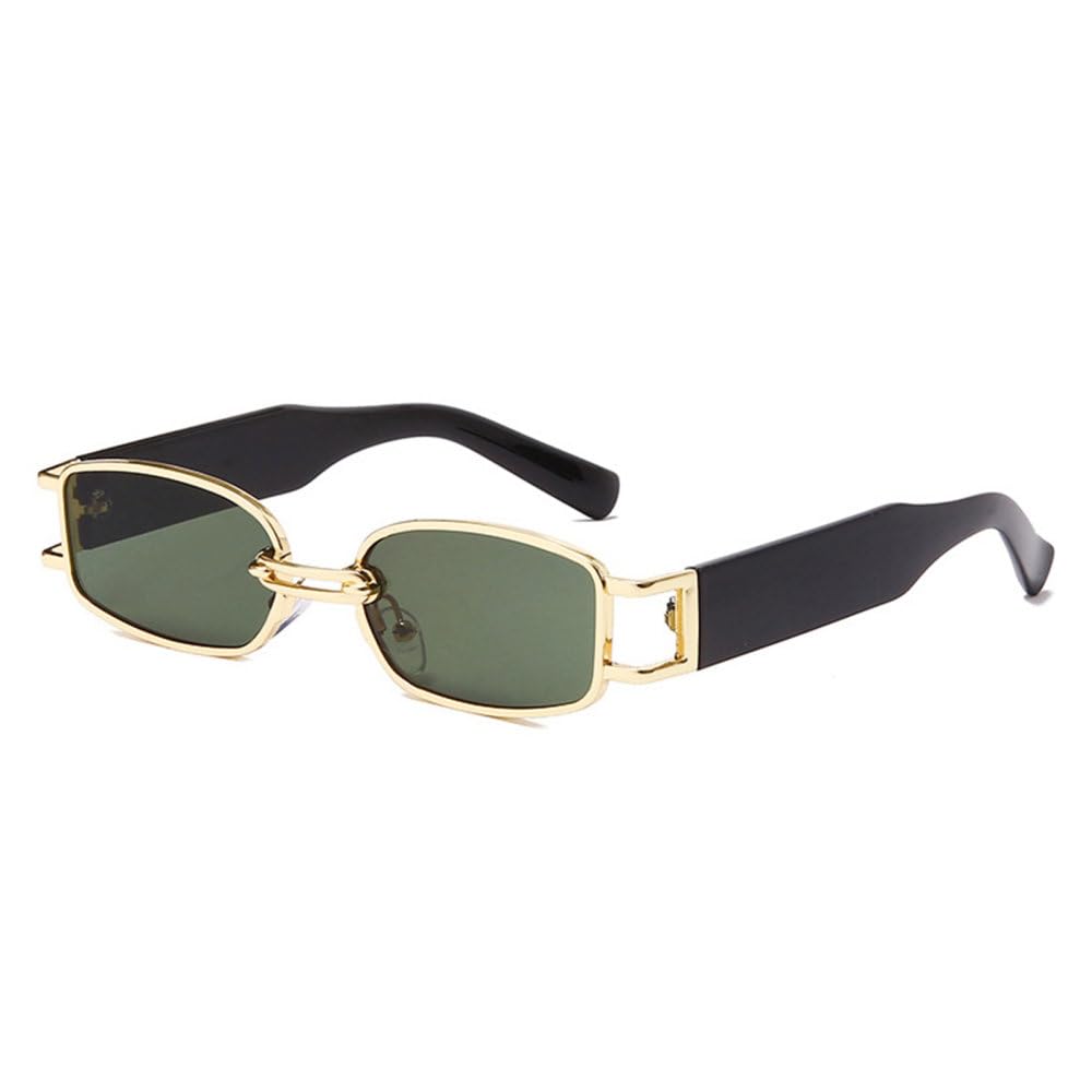 Lunettes de soleil rectangle LVTFCO verres clairs pour fatigue visuelle