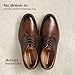 Imagen de Bruno Marc Zapatos Hombre Cuero Cordones Clásico Oxford con Plantilla Acolchada Zapatos Formales Traje con Suelo Antideslizante