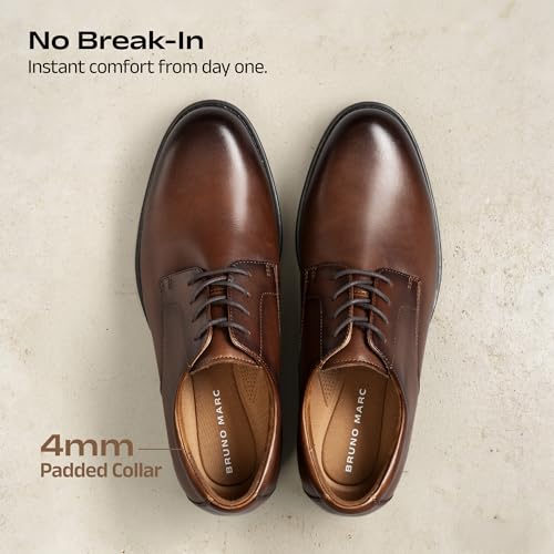 Bruno Marc Classic Leather Oxfords
