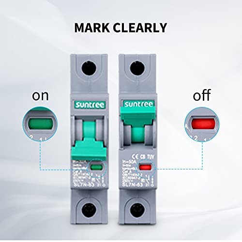 Renogy Suntree 63 Amp Single-Pole DC Circuit Breaker for Off-Grid Solar System, PV Combiner Box, Breaker Box - image 6