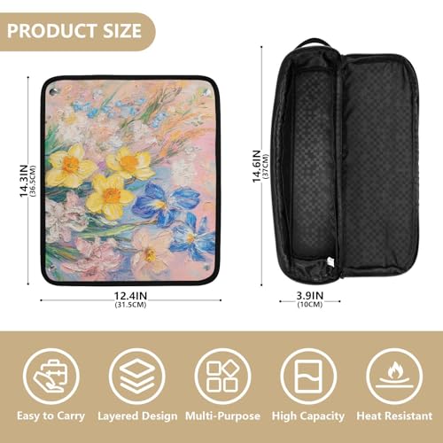 Bolsa organizadora para plancha de pelo y herramientas de cabello miniatura 4