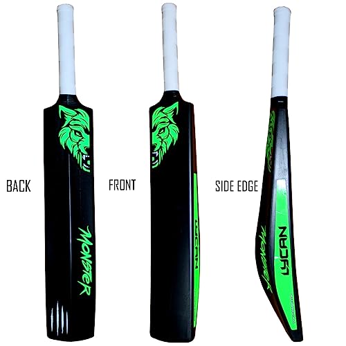 Image of Lycan Cricket bat for Adults Plastic Tennis Cricket Bat for Mens Heavy Plastic Cricket Bats - Full Size - Long Handle (Monster - Cricket BAT)