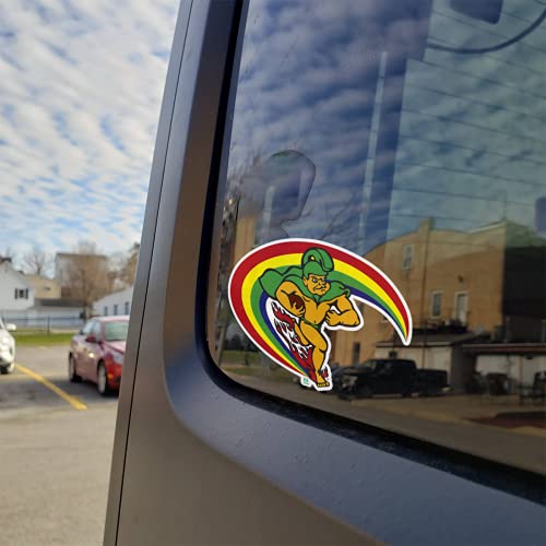 Calcomanías NCAA de Hawai'i Warrior adhesivos retro para tuning de coches 5