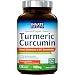 Organic Tumeric Curcumin with BioPerine, 95% Standardized Curcuminoids, 1960mg per Serving, 120 Veggie Caps, Non-GMO,Gluten Dairy & Soy Free, Anti-Inflammatory,Pain Relief & Joint Support