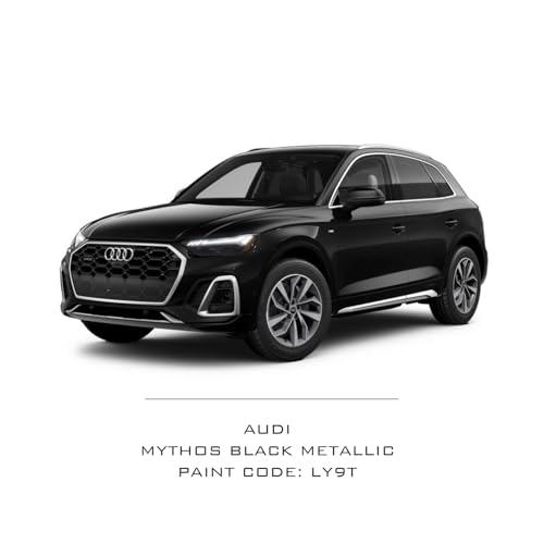 Image of Paint Scratch Fix Touch Up Paint Pen & Car Scratch Remover for Audi (Mythos Black Metalic LY9T) - Exact OEM Color Match, Easy Application, Professional Auto Paint Repair for Scratches, Stone Chips & Keyed Marks (AUDI - Mythos Black Metallic - LY9T)
