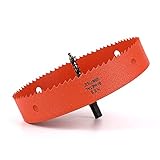 Dribotway 190mm 7-15/32 inch Hole Saw,Bi-Metal Hole Saw with Heavy Duty Arbor,1 Drill Bits,1.25IN...