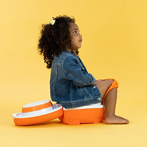 My Carry Potty - Clownfish Travel Potty, Award-Winning Portable Toddler Toilet Seat for Kids to Take Everywhere - Thumbnail 4