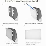 Uchwyt ścienny do Fritzbox 7690 7590 AX 7530 7510 5590 Fiber 5530 6660 6890 6850 LTE 6670 4690 4050 Fritz Box 7690 AX | uchwyt - dwie sztuki wraz z materiałami montażowymi śrubami i kołkami