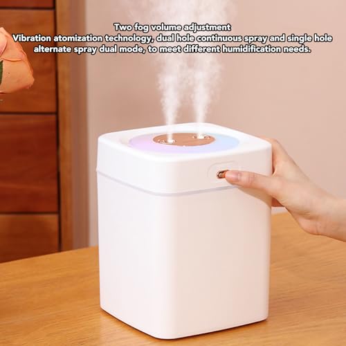 Humidificador de gran capacidad 3L con aromaterapia miniatura 6