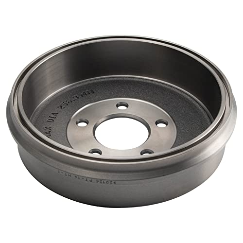 image for TRQ Rear Brake Drum Pair Set Compatible with 2007-2012 Ford Escape / 2