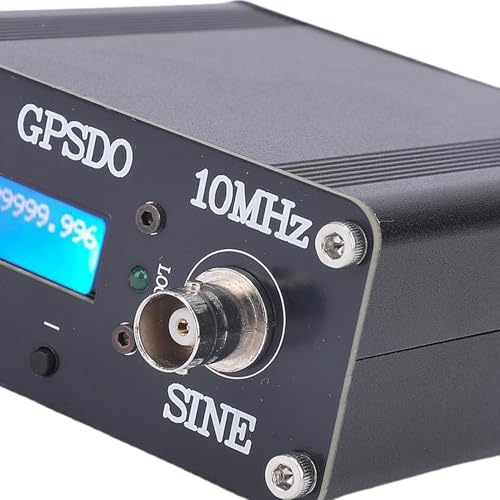Eujgoov 10 MHz GPSDO Disziplinierte Oszillator Hochgenauigkeitsuhr mit 10 MHz -Ausgang für Audio -Decoder -Instrumente Frequenzmessgerät