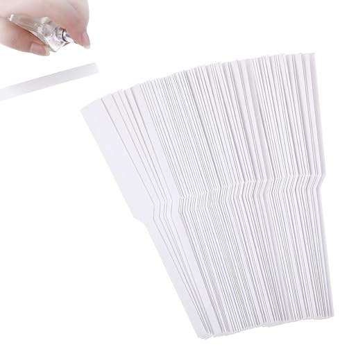 400 Stück Parfum Teststreifen,Einweg Parfüm Teststreifen,Duftstreifen,Teststreifen Parfum,Duftstreifen Parfum,Zum Testen Von Ätherischen Ölen, Parfümen, Aromatherapie(Weiß,13 cm)