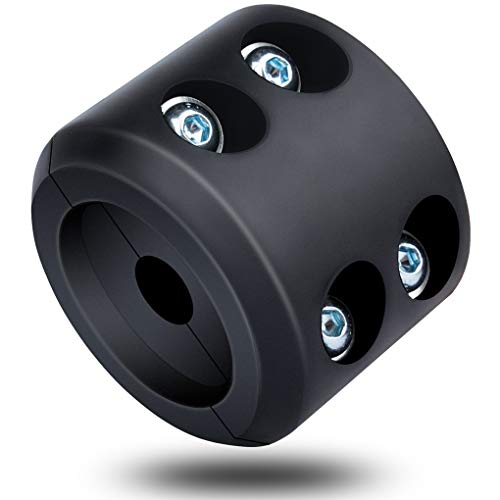 Lorjoyx pour Jeep VTT UTV treuil de câble Crochet d'arrêt Mont Stopper en Caoutchouc Noir Coussin Winch Ligne Saver Stopper