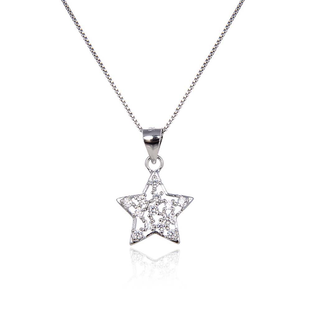 Collier pour femmes incrustation de zircon chaîne de clavicule S - 6