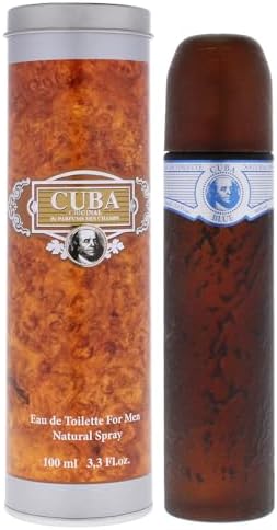 Cuba Blue by Cuba for Men - 3.4 Ounce EDT Spray