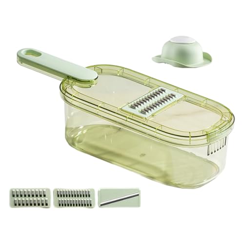 Cortador De Alimentos - Rallador De Pepino - Espiralizador Multifuncional Ajustable Para Ensaladas Camping Dormitorio Barbacoa