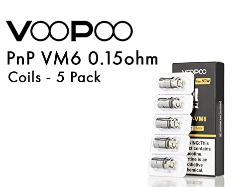 Voopoo PNP-Spulen – 5er-Pack [VM6, 0,15 Ohm]