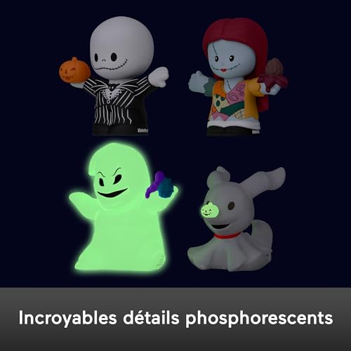 Littlepeople Collector HNW96 Little People Collector Disney Tim Burton’S The Nightmare Before Christmas Special Edition Set For Adults & Fans, 4 Figures In Display Box thumb #2