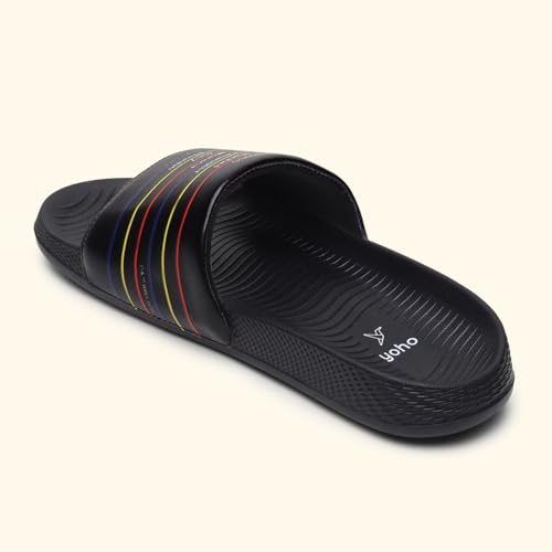 Image of YOHO Sliders for Women | Comfortable and Lightweight Slides | WB Cartoon & Comic Characters: Tom & Jerry, Big Bang Theory, Friends, Games of thrones and Wonder Woman Footwear for Girls