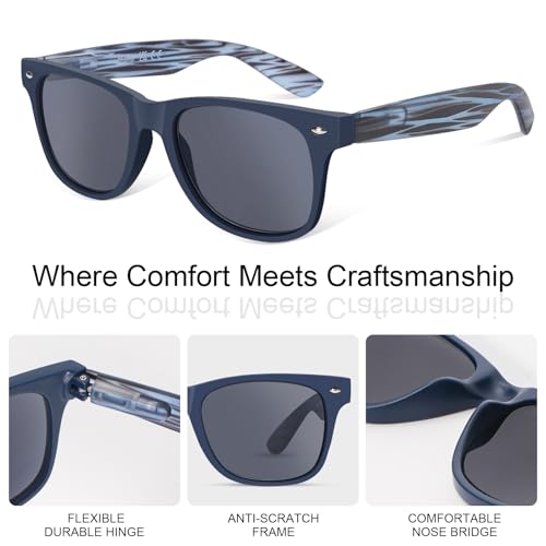 LADEESSE 3 Pack Reading Sunglasses for Men - image 3
