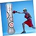 KOMBIUDA Flatable Boxing Post 1.6m Sandbag Boys and Girls Tumbler PVC Material Promote Exercise Flexibility Random