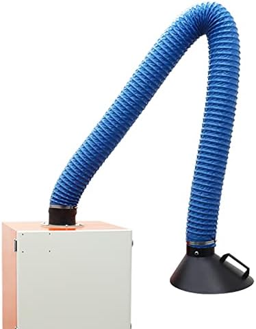 Portable Welding Fume Extractor Mobile Smoke Purifier,233 CFM with HEPA Filter,360° Flexible Extraction Arm for Solder Smoke Metal Fabrication 1.1KW 220V