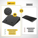Nilight Rubber Curb Ramps 4.3 Inch Rise, 2-Pack - Image 4