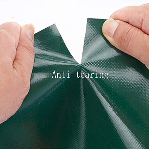 Lona para acampar de PVC resistente con ojales cada 16 5