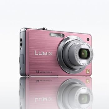 Panasonic LUMIX DMC-FS11EG-P Digital Camera 14MP 5x Optical