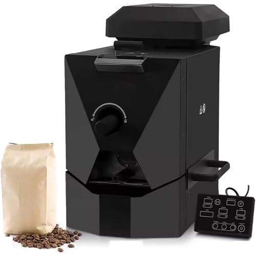 ZMJGLL Máquina tostadora de café eléctrica para el hogar, máquina para Hornear Granos de café de nueces, máquina tostadora de Granos de café eléctrica para Uso doméstico o de café