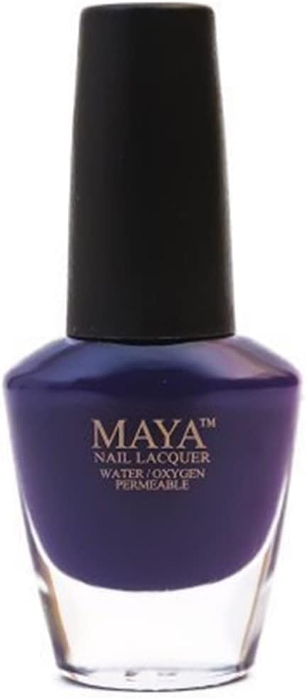 Maya Cosmetics Nail Polish, Plumberry, 0.4 oz.