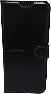 جراب حماية كامل من الجلد الصناعي من سي اف اس لموبايل فيفو Y12s / Y20 / Y20s - اسود