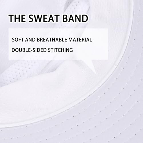 Image of Sun Hats for Men Women Fishing Hat UPF 50+ Breathable Wide Brim Bucket Hats Summer UV Protection Safari Hat with Neck Flap