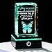 Movdyka Thank You Gift - 3D Crystal Keepsake With LED Colorful Base for Women, Coworkers, Teachers, Friends, Family - Inspirational Appreciation Gift, Office Desk Decor