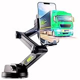 Cell Phone Mount for Truck Phone Holder for Truck Drivers - Heavy Duty Suction...