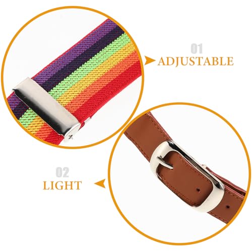 Elastic Sports Belt Belt Wide Waistband for Women Baseball Player Bands3