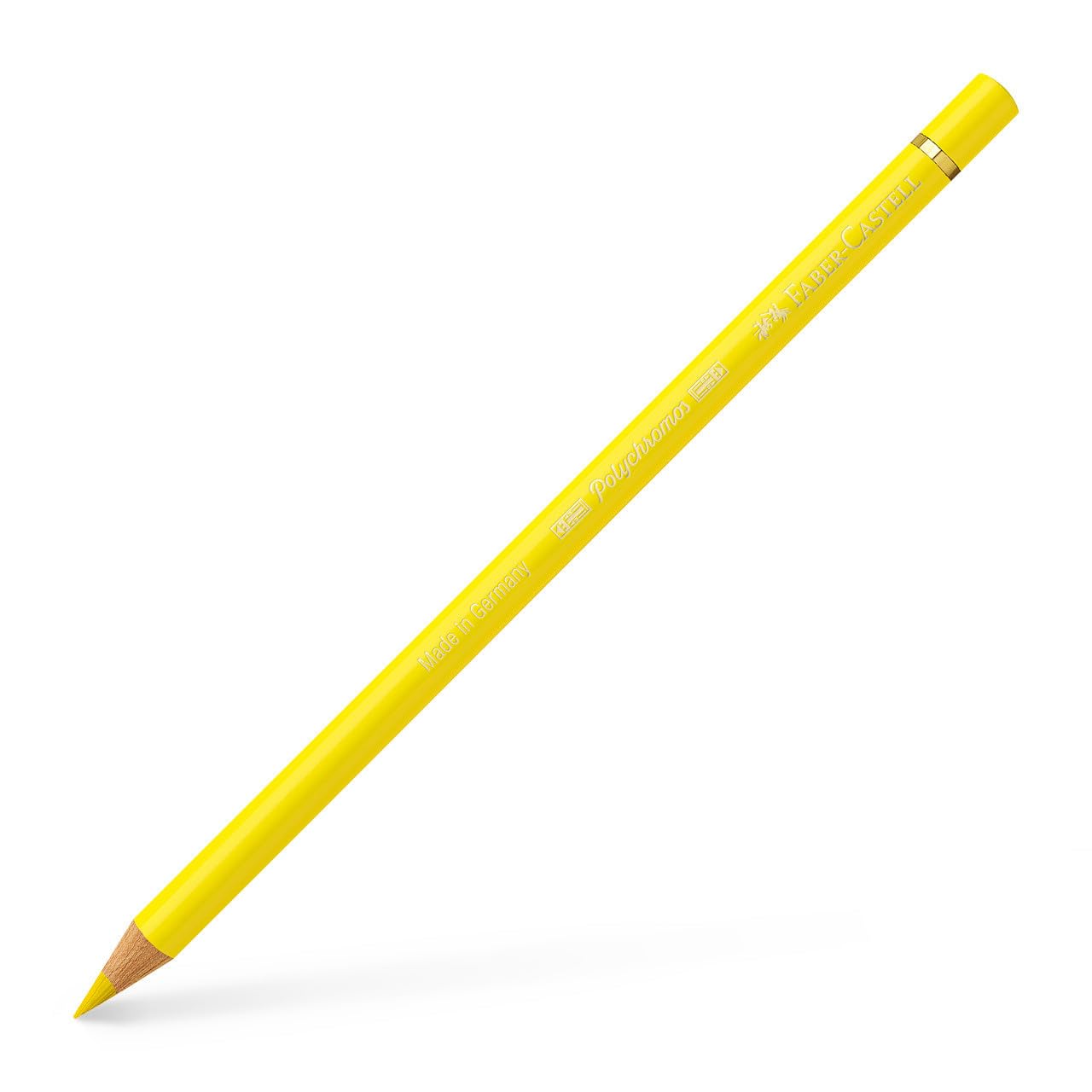 Faber-Castell Polychromos Colour Pencil Cedarwood Light Cadmium Yellow 3.8mm Art