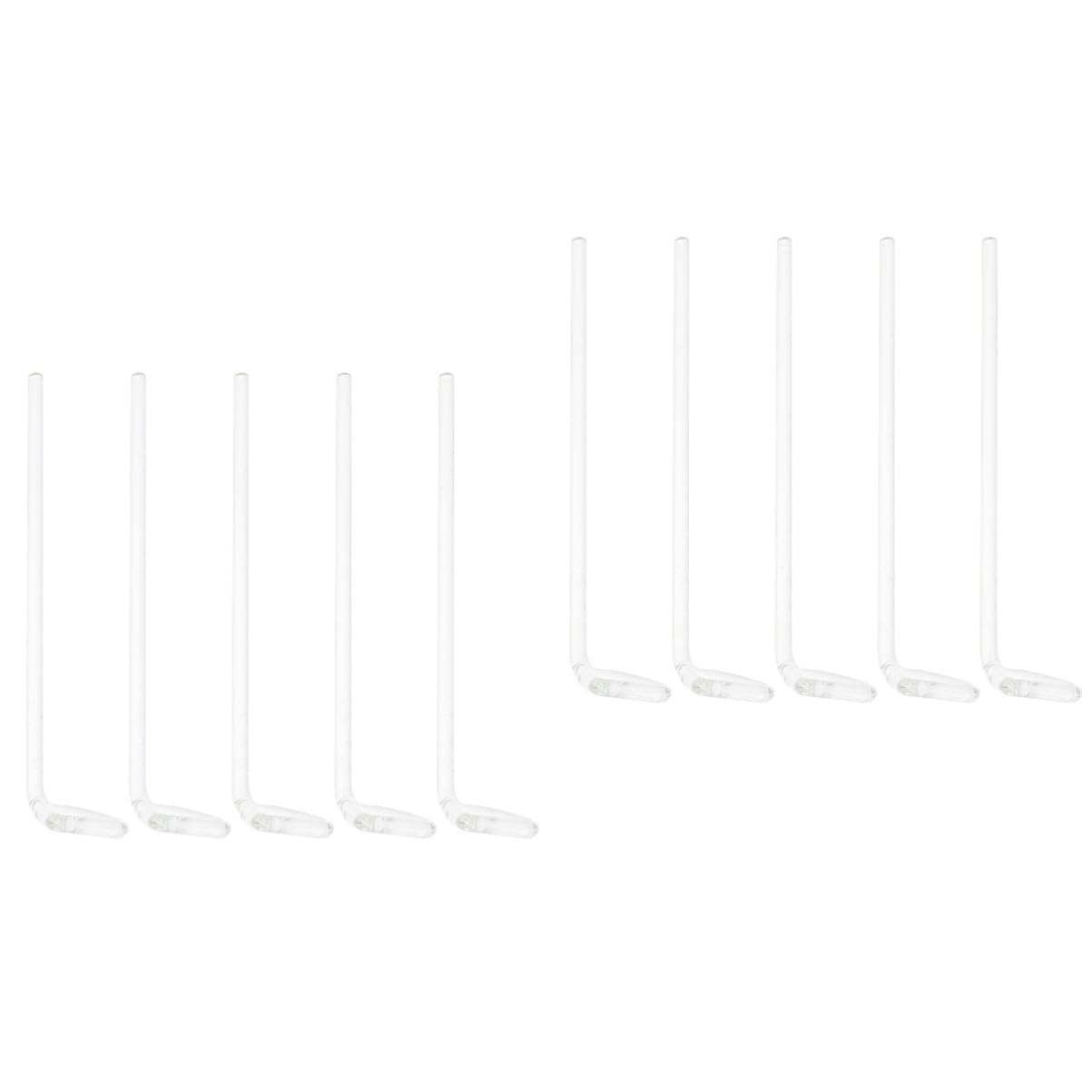 10pcs Glass Cell Spreader for Laboratory Use Diameter Coating Rods for Biochemical Experiments Smooth for Even Coating Essential Lab Accessories