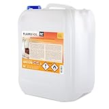 Höfer Chemie Bioethanol 96,6% Premium 1 x 10 L - Ethanol für Tischkamin, Kamin & Gartendeko für Draußen - Rauch- und Rußfrei - Aus Mais & Zuckerrüben