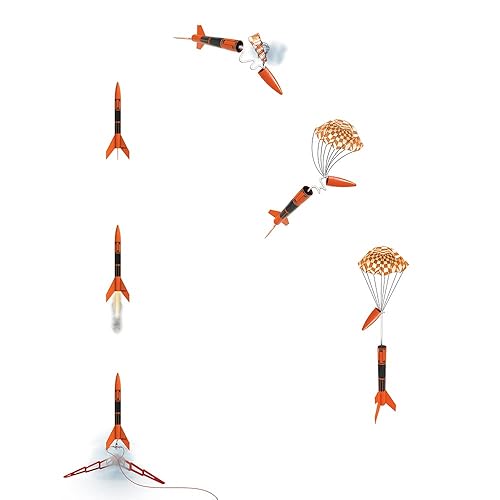 Miniatura 9 de Estes Paquete a granel de kits de construcción de cohetes Alpha III, kits de modelo de cohete volador para principiantes a partir de 10 años