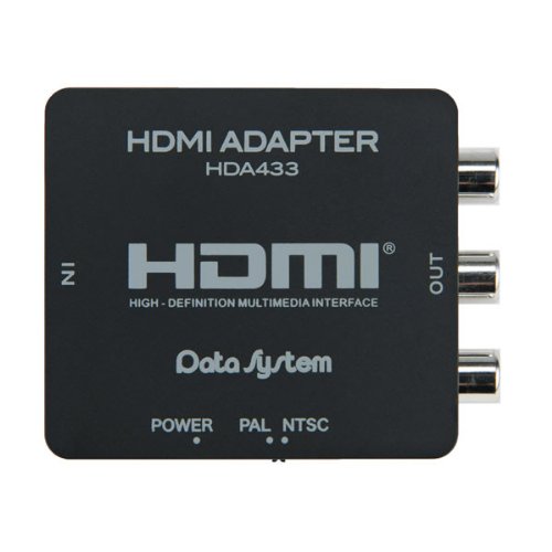 関連商品：Data System データシステム  HDA433-D HDMI変換アダプター スマホミラーリング ブラックの商品画像