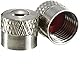 RUNCCI-YUN 60pcs ventilkappen Metall Auto, mit Gummiring Dichtung Radventilkappen,Reifen Ventilkappen, für Auto Motorad Fahrrad Roller und Kinderwagen