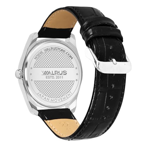 Image of Walrus INC Series Men's Analog Watch - Vegan Leather Strap, Stylish & Modern Style | Perfect for Formal and Casual Wear